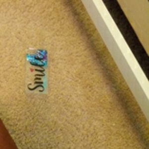 Smile glitter case iphone5c